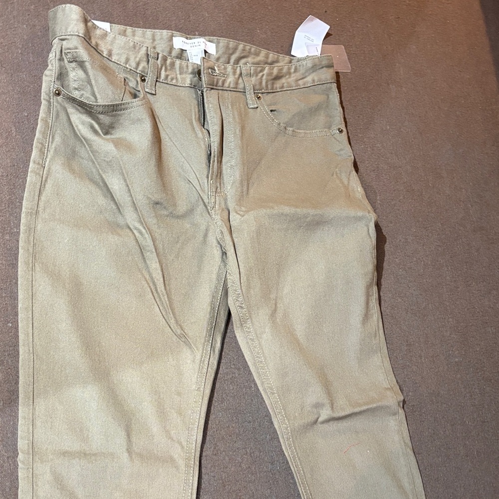 Tan Casual Pants